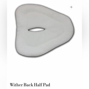 Dover either relief foam white half pad